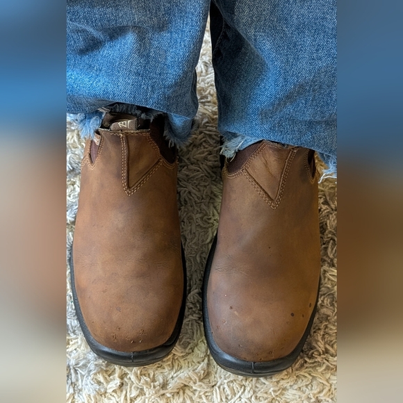 Blundstone All-Terrain Rustic Brown CSA Composite Toe Work Boots, AUS 7 - Picture 15 of 16